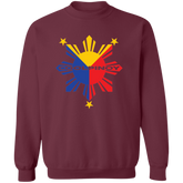 CoolPinoy Tricolor Unisex Crewneck Pullover Sweatshirt